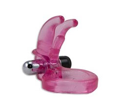 Triple Clit Flicker Vibrating Penis Ring